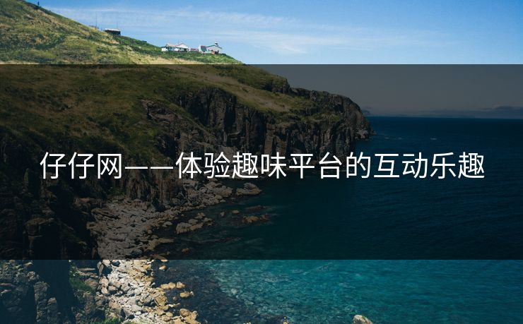 仔仔网——体验趣味平台的互动乐趣