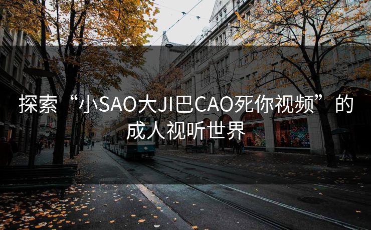 探索“小SAO大JI巴CAO死你视频”的成人视听世界
